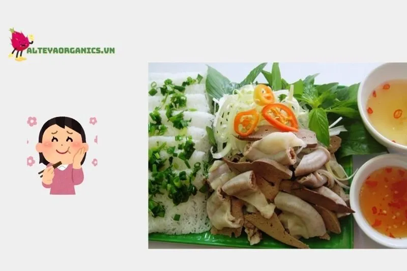 Bánh hỏi lòng heo Hoàng Cầm