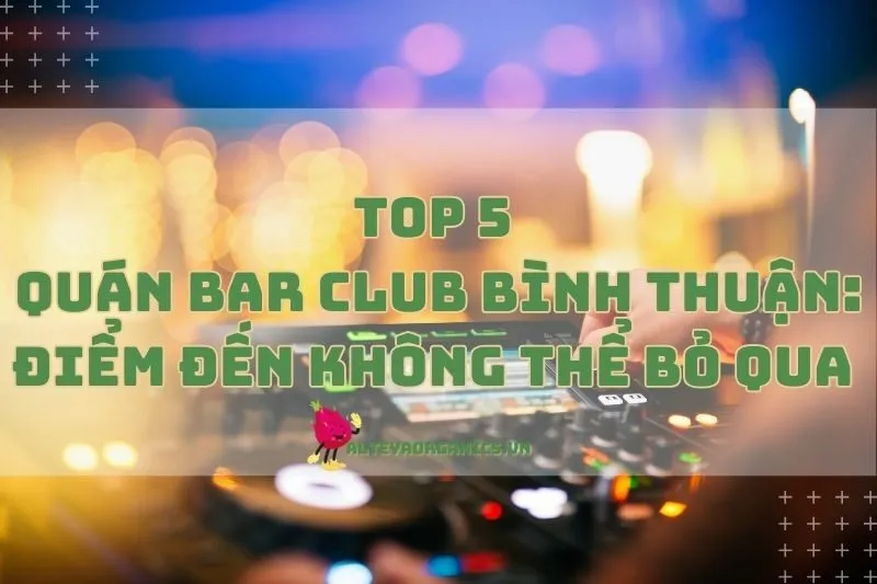 Top Quán Bar Club Bình Thuận: Những Điểm Đến Không Thể Bỏ Qua 2024